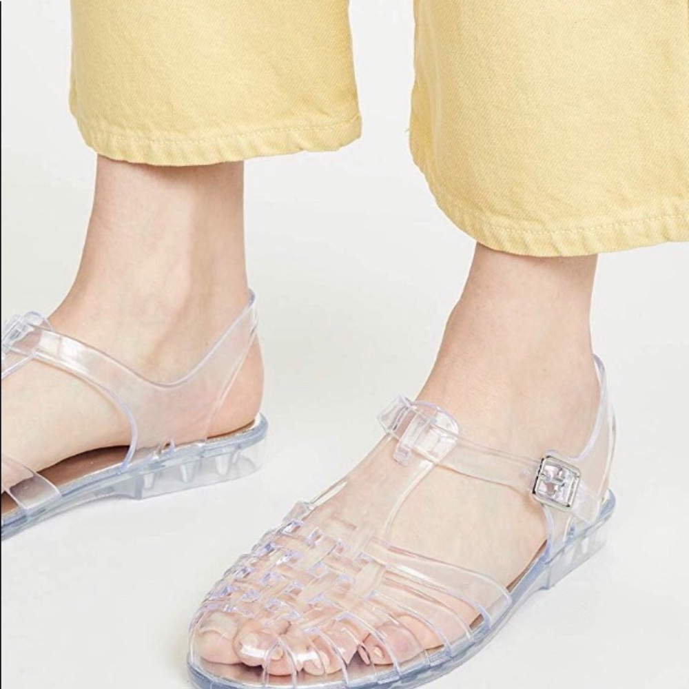 Jeffrey Campbell Clear Jelly Sandal